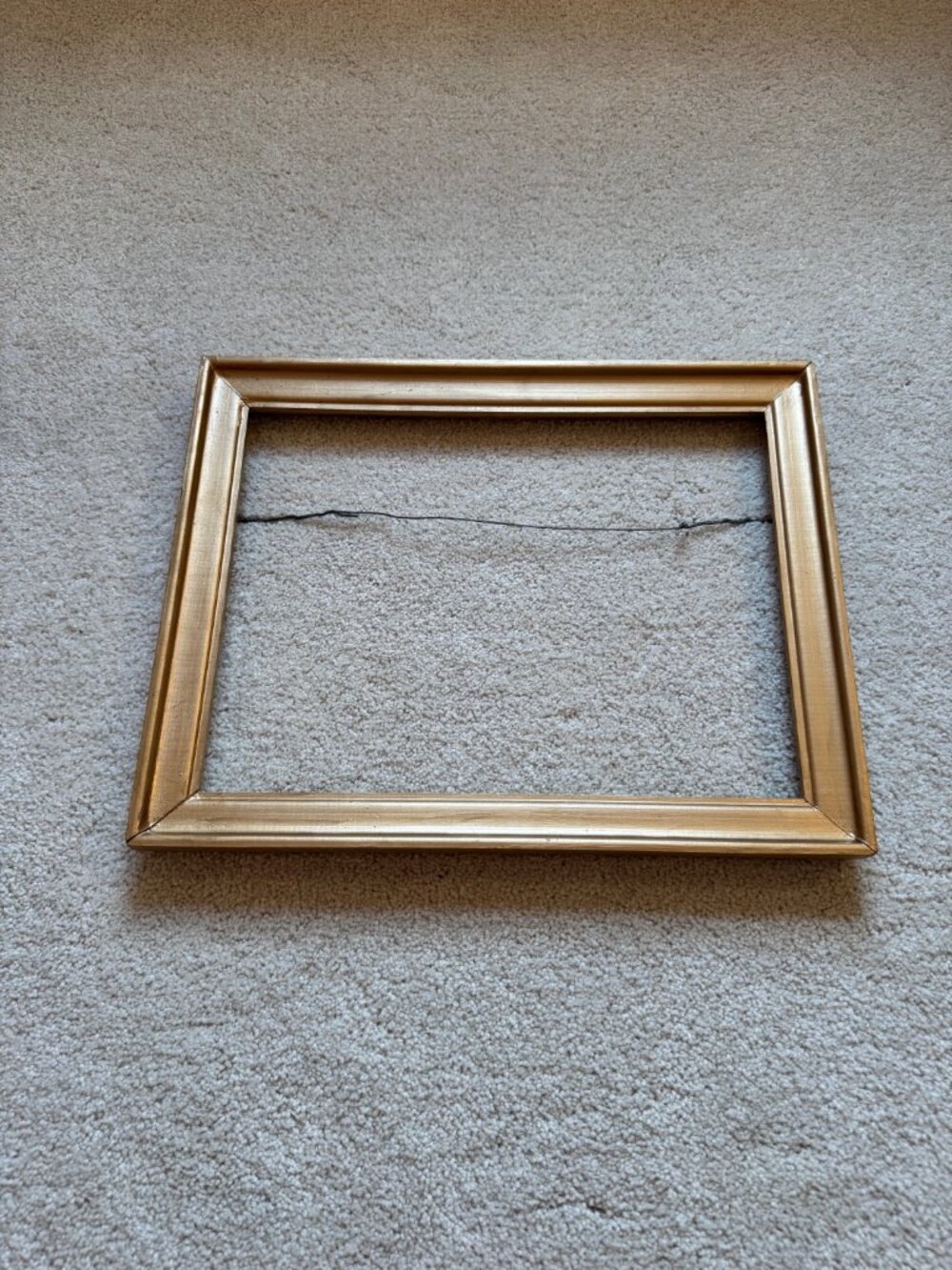 Set of 3 Gold Wood Frames - Picture 5 of 5